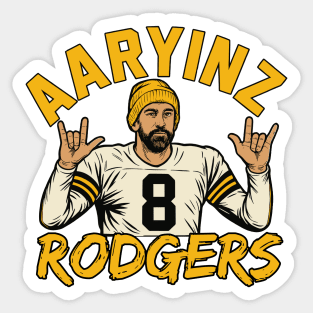 Aaron Rodgers Steelers Sticker